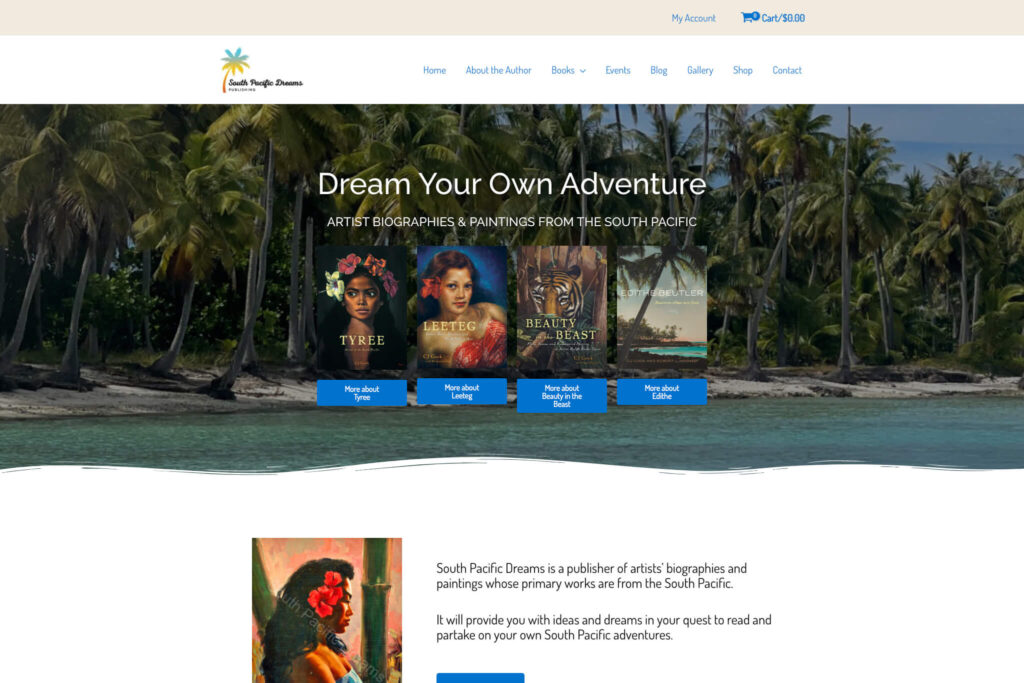 southpacificdreams website img