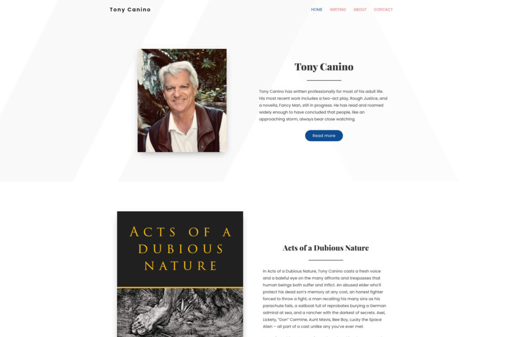 tonycanino website img